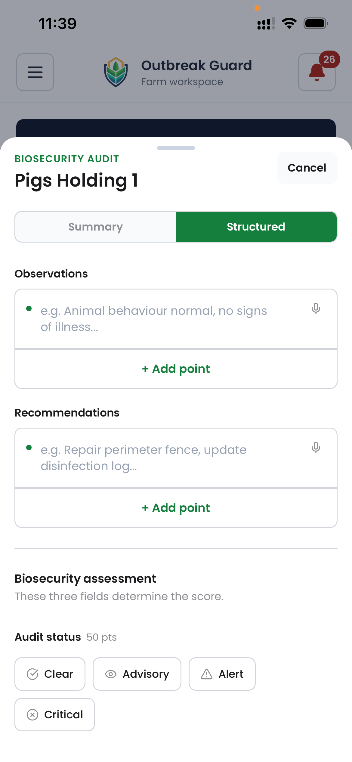 The routine work, organized